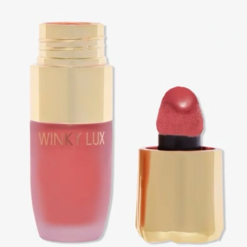 WINKY LUX Cheeky Rose Liquid Blush Rosy Pink -“Queen” Neutral Rose Shade